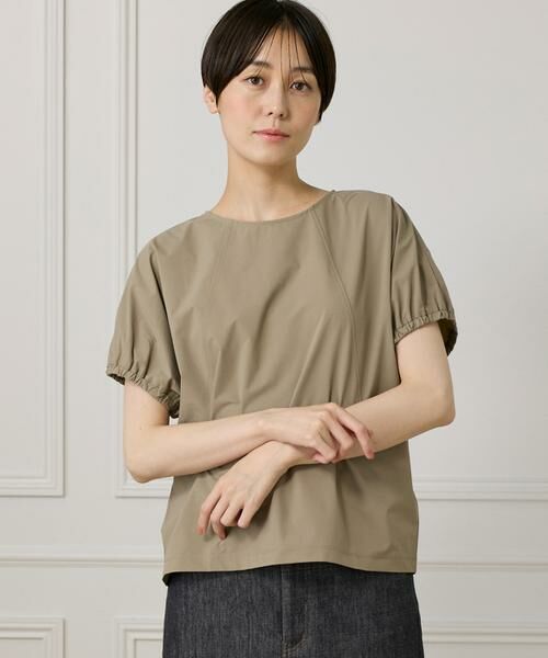 I.T.'S. international / イッツインターナショナル カットソー | キャザースリーブブラウス《撥水加工》 | 詳細12