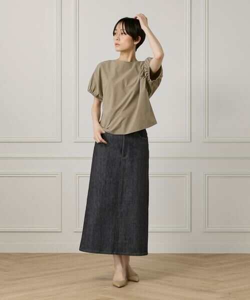 I.T.'S. international / イッツインターナショナル カットソー | キャザースリーブブラウス《撥水加工》 | 詳細2