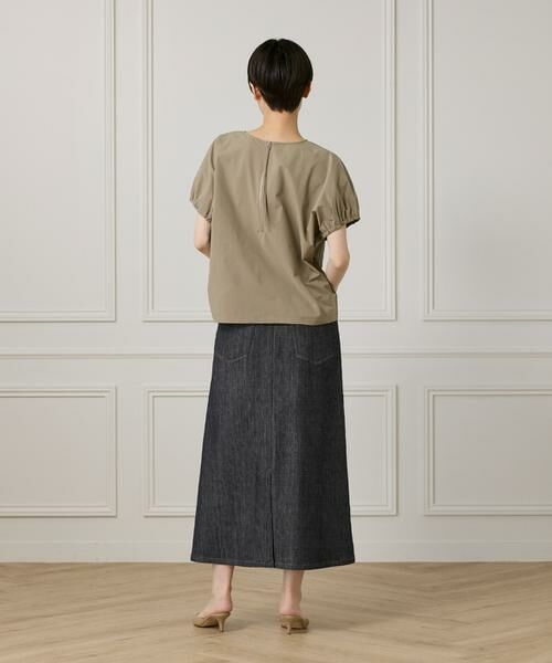 I.T.'S. international / イッツインターナショナル カットソー | キャザースリーブブラウス《撥水加工》 | 詳細5