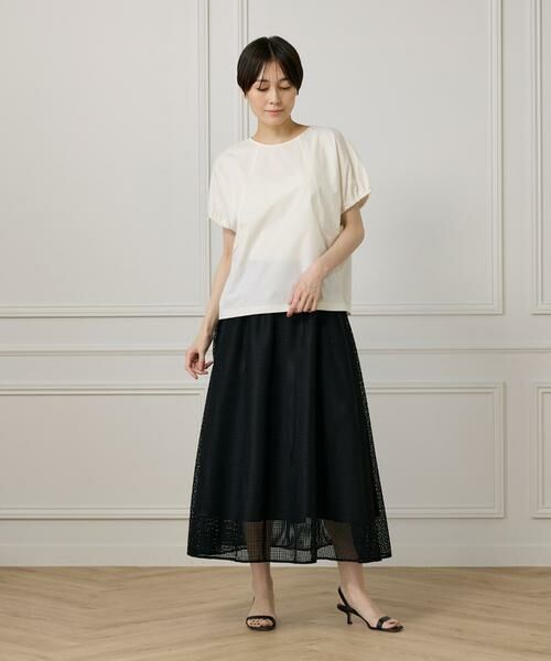 I.T.'S. international / イッツインターナショナル カットソー | キャザースリーブブラウス《撥水加工》 | 詳細6