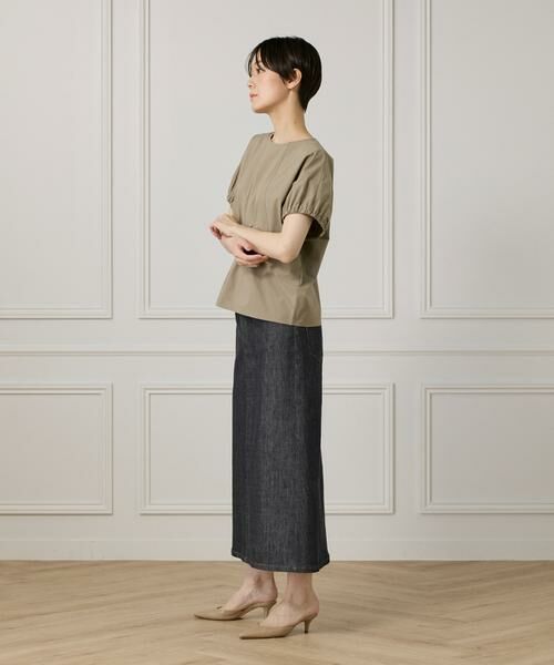 I.T.'S. international / イッツインターナショナル カットソー | キャザースリーブブラウス《撥水加工》 | 詳細18