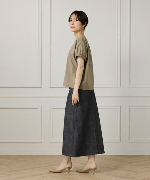 I.T.'S. international / イッツインターナショナル カットソー | キャザースリーブブラウス《撥水加工》 | 詳細19