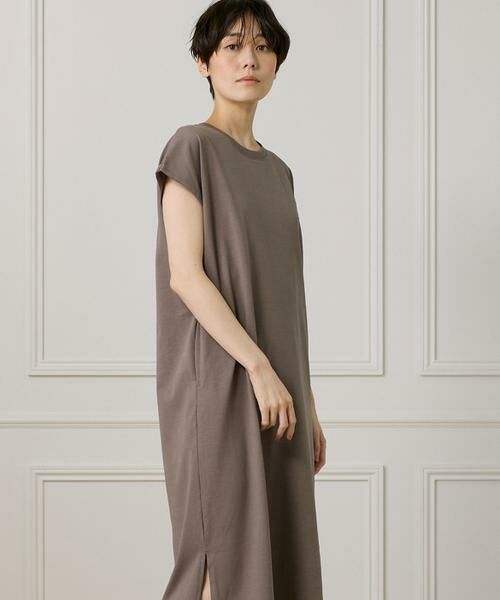 I.T.'S. international / イッツインターナショナル ミニ丈・ひざ丈ワンピース | サイドスリットワンピース | 詳細1