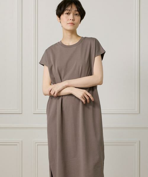 I.T.'S. international / イッツインターナショナル ミニ丈・ひざ丈ワンピース | サイドスリットワンピース | 詳細12