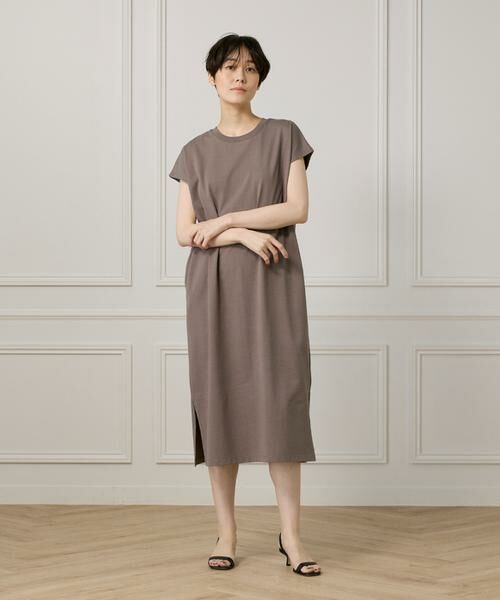 I.T.'S. international / イッツインターナショナル ミニ丈・ひざ丈ワンピース | サイドスリットワンピース | 詳細2