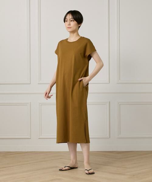 I.T.'S. international / イッツインターナショナル ミニ丈・ひざ丈ワンピース | サイドスリットワンピース | 詳細7