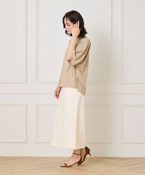 I.T.'S. international / イッツインターナショナル シャツ・ブラウス | リブ衿Tブラウス | 詳細4