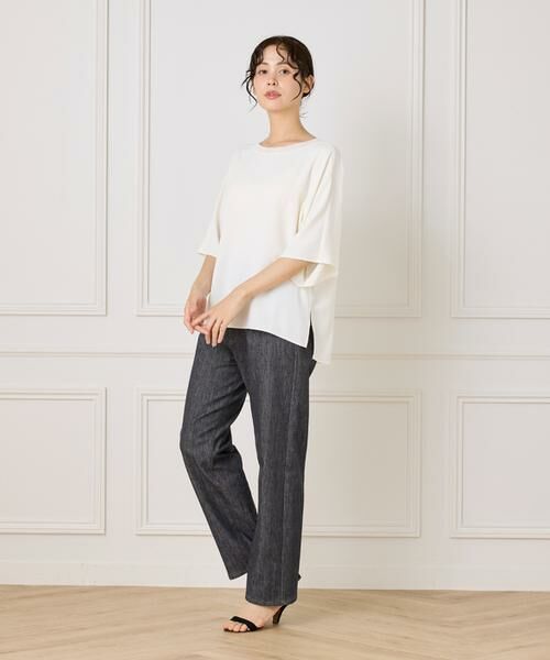 I.T.'S. international / イッツインターナショナル シャツ・ブラウス | リブ衿Tブラウス | 詳細7