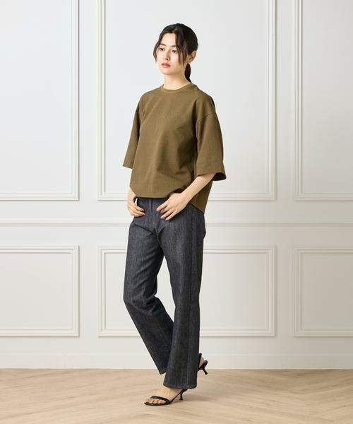 I.T.'S. international / イッツインターナショナル シャツ・ブラウス | バックタックＴブラウス《グランサッカー》 | 詳細10