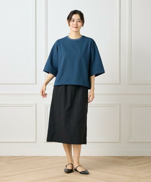 I.T.'S. international / イッツインターナショナル シャツ・ブラウス | バックタックＴブラウス《グランサッカー》 | 詳細12