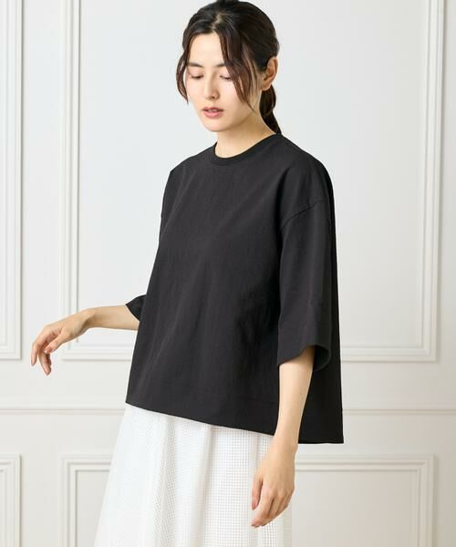 I.T.'S. international / イッツインターナショナル シャツ・ブラウス | バックタックＴブラウス《グランサッカー》 | 詳細15