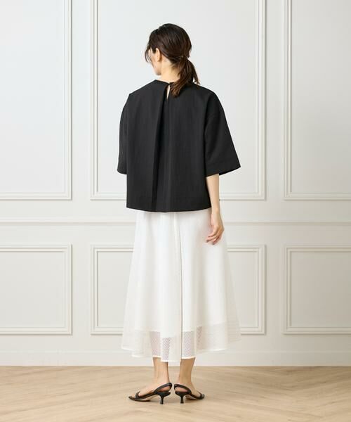 I.T.'S. international / イッツインターナショナル シャツ・ブラウス | バックタックＴブラウス《グランサッカー》 | 詳細4