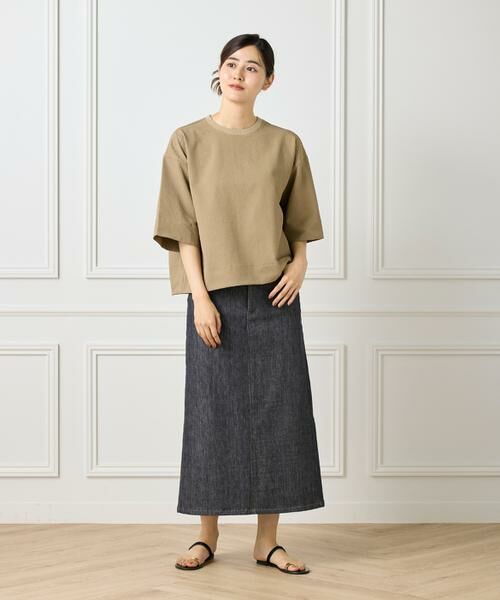 I.T.'S. international / イッツインターナショナル シャツ・ブラウス | バックタックＴブラウス《グランサッカー》 | 詳細5