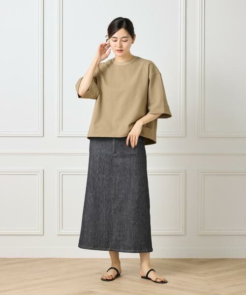 I.T.'S. international / イッツインターナショナル シャツ・ブラウス | バックタックＴブラウス《グランサッカー》 | 詳細6