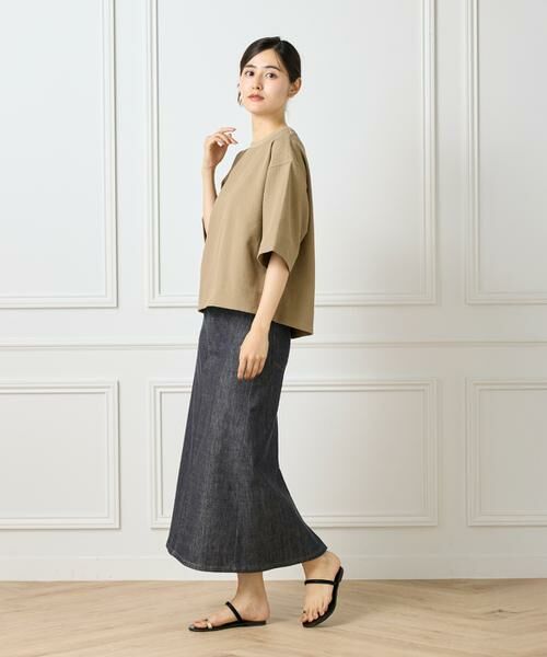 I.T.'S. international / イッツインターナショナル シャツ・ブラウス | バックタックＴブラウス《グランサッカー》 | 詳細7