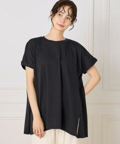 I.T.'S. international / イッツインターナショナル Tシャツ | フレンチスリーブチュニックカットソー