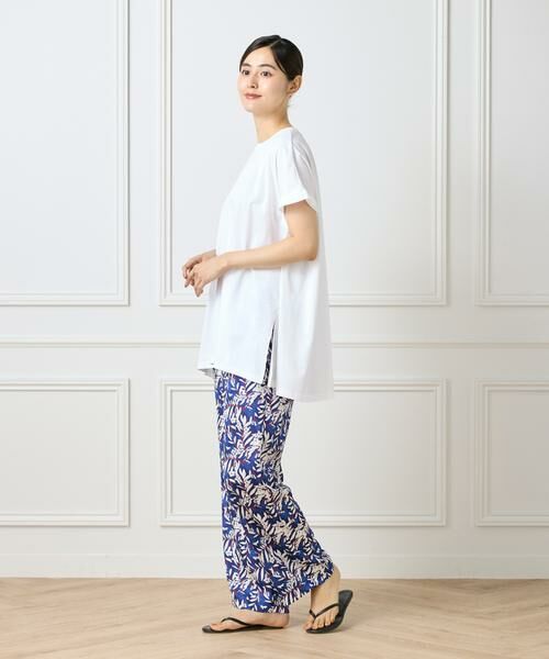 I.T.'S. international / イッツインターナショナル Tシャツ | フレンチスリーブチュニックカットソー | 詳細12