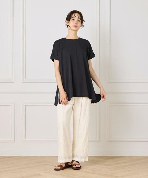 I.T.'S. international / イッツインターナショナル Tシャツ | フレンチスリーブチュニックカットソー | 詳細2