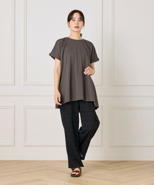 I.T.'S. international / イッツインターナショナル Tシャツ | フレンチスリーブチュニックカットソー | 詳細5