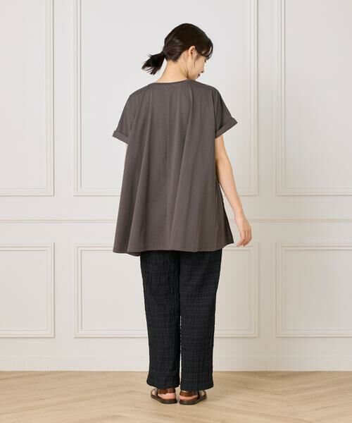 I.T.'S. international / イッツインターナショナル Tシャツ | フレンチスリーブチュニックカットソー | 詳細7