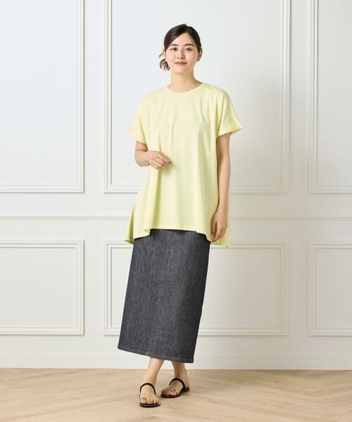 I.T.'S. international / イッツインターナショナル Tシャツ | フレンチスリーブチュニックカットソー | 詳細8