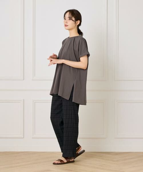 I.T.'S. international / イッツインターナショナル Tシャツ | フレンチスリーブチュニックカットソー | 詳細21