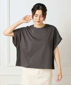tシャツ バックジップTシャツ レディース リピーター続出！】バックジップロングスリーブTブラウス Emma