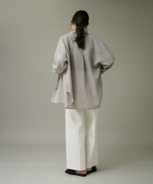 I.T.'S. international / イッツインターナショナル その他パンツ | ホワイトデニムワイドパンツ | 詳細8