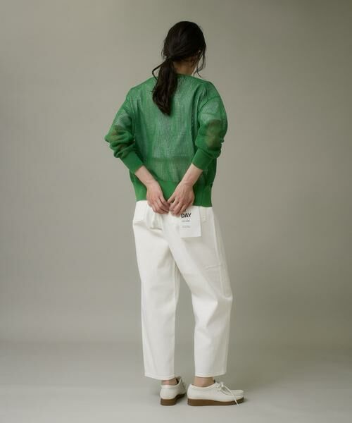 I.T.'S. international / イッツインターナショナル その他パンツ | ホワイトデニムバレルレッグパンツ | 詳細10