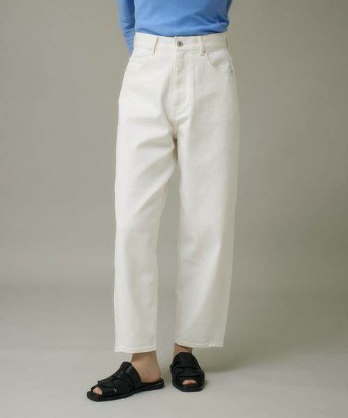 I.T.'S. international / イッツインターナショナル その他パンツ | ホワイトデニムバレルレッグパンツ | 詳細12