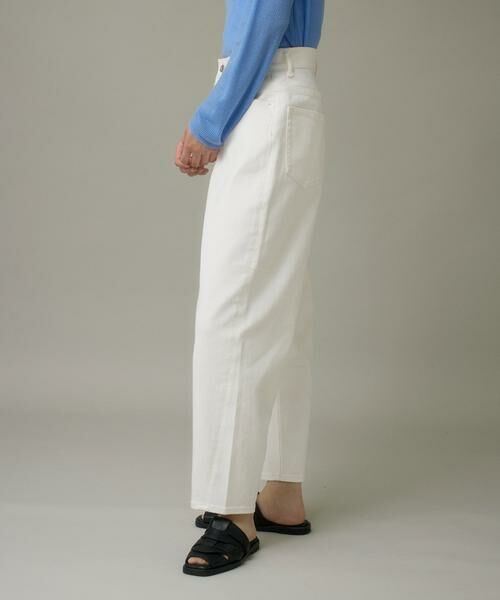 I.T.'S. international / イッツインターナショナル その他パンツ | ホワイトデニムバレルレッグパンツ | 詳細13