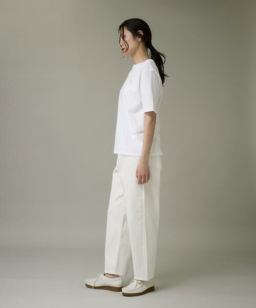 I.T.'S. international / イッツインターナショナル その他パンツ | ホワイトデニムバレルレッグパンツ | 詳細6