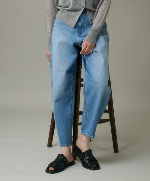 I.T.'S. international / イッツインターナショナル その他パンツ | デニムバレルレッグパンツ | 詳細1