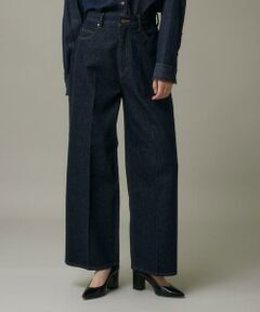 I.T.'S. international / イッツインターナショナル その他パンツ | 反応染デニムワイドパンツ