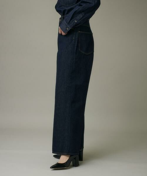I.T.'S. international / イッツインターナショナル その他パンツ | 反応染デニムワイドパンツ | 詳細10