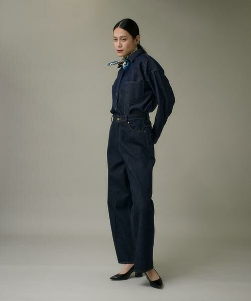 I.T.'S. international / イッツインターナショナル その他パンツ | 反応染デニムワイドパンツ | 詳細3