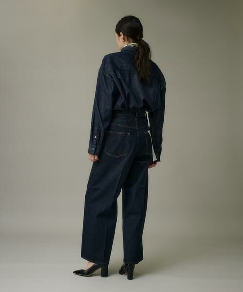 I.T.'S. international / イッツインターナショナル その他パンツ | 反応染デニムワイドパンツ | 詳細4