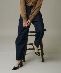 I.T.'S. international / イッツインターナショナル その他パンツ | 反応染デニムバレルレッグパンツ