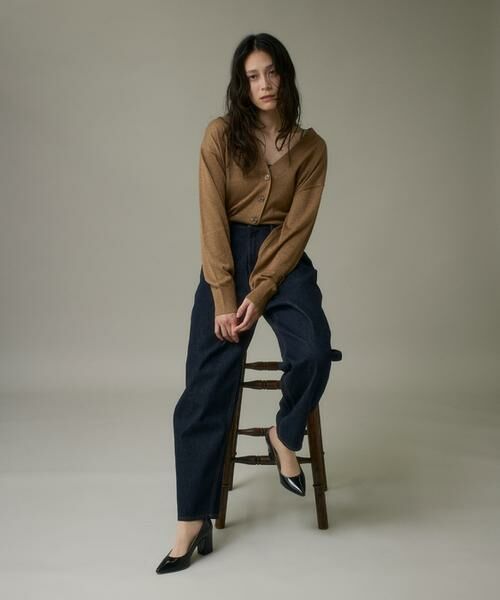 I.T.'S. international / イッツインターナショナル その他パンツ | 反応染デニムバレルレッグパンツ | 詳細2