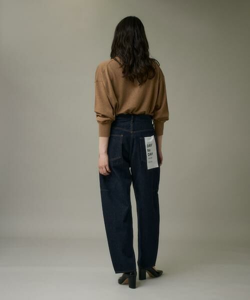 I.T.'S. international / イッツインターナショナル その他パンツ | 反応染デニムバレルレッグパンツ | 詳細5