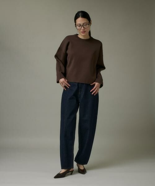 I.T.'S. international / イッツインターナショナル その他パンツ | 反応染デニムバレルレッグパンツ | 詳細6