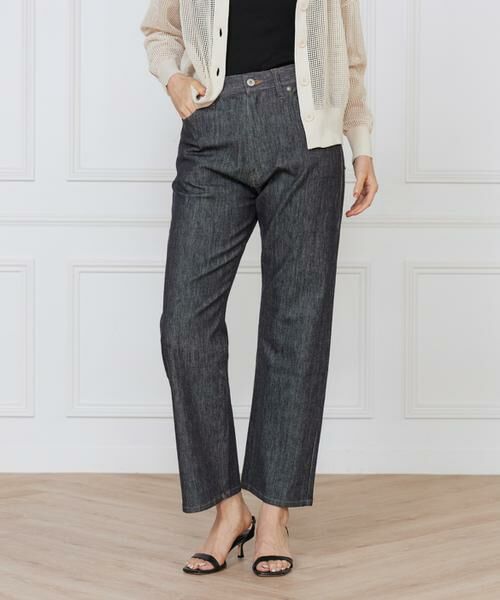 I.T.'S. international/イッツインターナショナル デニムストレートパンツ《SUVIN DENIM》 インディゴ9 07 I.T.'S. international/イッツインターナショナル デニムストレートパンツ《SUVIN DENIM》 インディゴ9 07