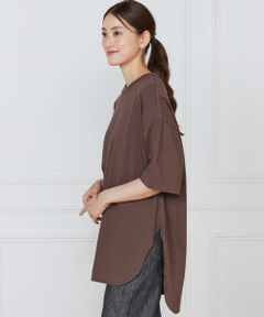 I.T.'S. international / イッツインターナショナル Tシャツ | ラウンドヘムカットプルオーバー