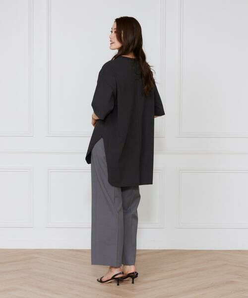 I.T.'S. international / イッツインターナショナル Tシャツ | ラウンドヘムカットプルオーバー | 詳細4