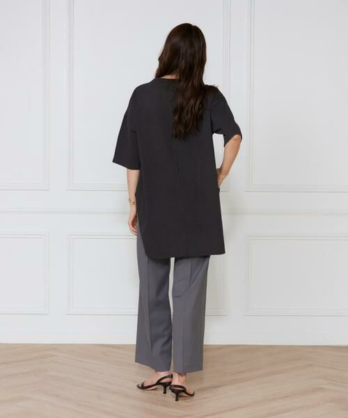 I.T.'S. international / イッツインターナショナル Tシャツ | ラウンドヘムカットプルオーバー | 詳細5