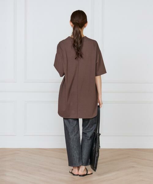 I.T.'S. international / イッツインターナショナル Tシャツ | ラウンドヘムカットプルオーバー | 詳細9