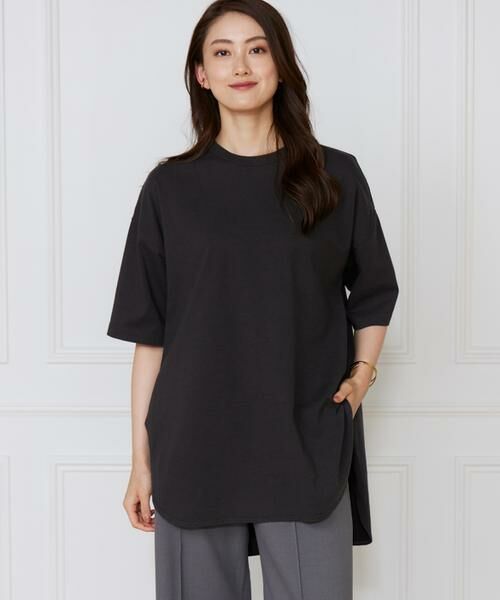 I.T.'S. international / イッツインターナショナル Tシャツ | ラウンドヘムカットプルオーバー | 詳細21