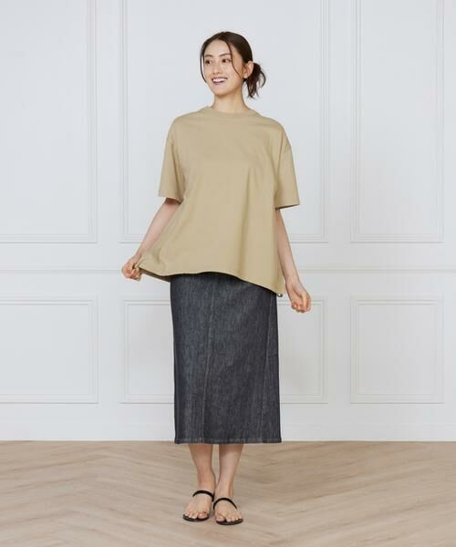 I.T.'S. international / イッツインターナショナル Tシャツ | ドロストヘムTシャツ | 詳細11