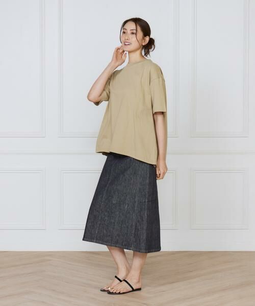 I.T.'S. international / イッツインターナショナル Tシャツ | ドロストヘムTシャツ | 詳細12