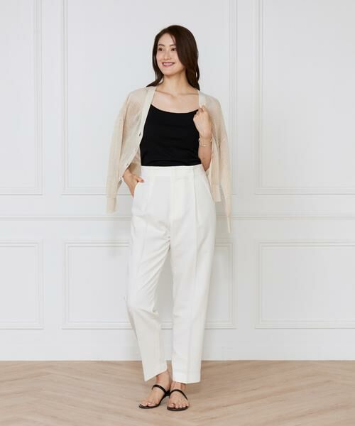 I.T.'S. international / イッツインターナショナル カットソー | カップ付きキャミソール《スビン綿MIXフライス》 | 詳細13